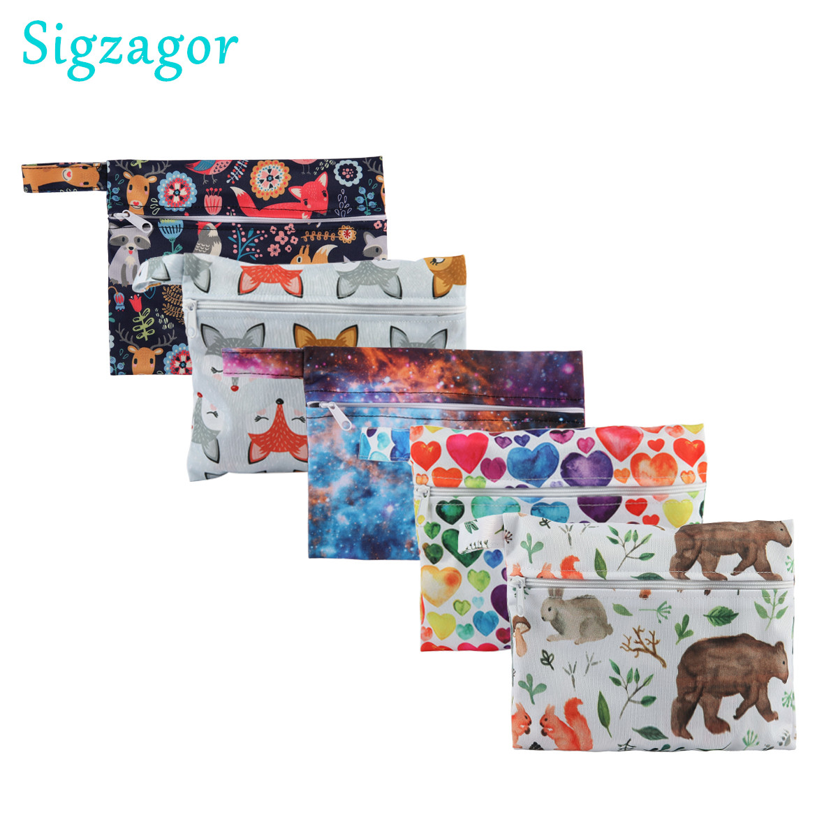 Cloth Pad Reusable - [Sigzagor] 엄마 천 위생 월경 출산