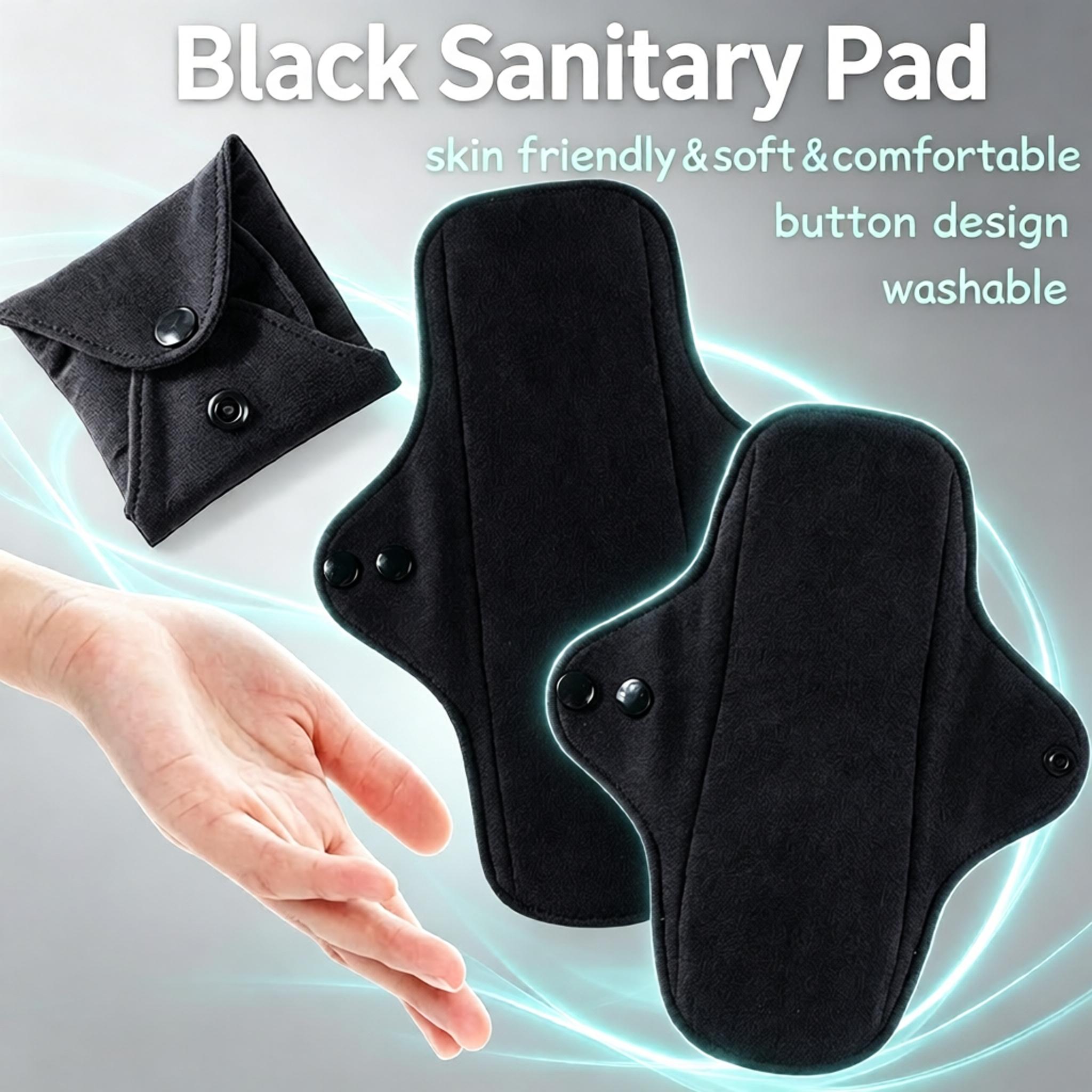 Cloth Pad Reusable - 5개 세트 재사용 가능 세탁 가능