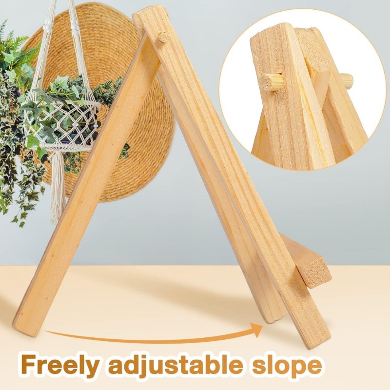 30개 미니 나무 이젤 스탠드 A형 테이블탑 페인팅 디 - Sustainable Living Eco Friendly 리뷰 및 가격