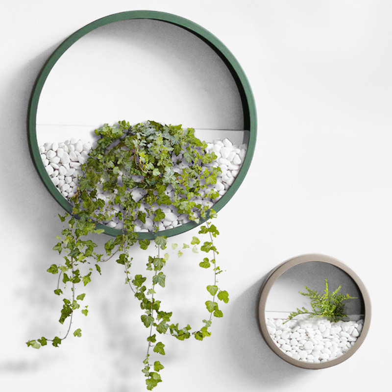 크리에이티브 벽걸이 꽃병, 메탈 아이언 아트, 모던 인 - Sustainable Living Eco Friendly 리뷰 및 가격