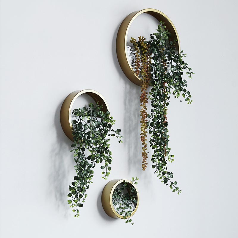 크리에이티브 벽걸이 꽃병, 메탈 아이언 아트, 모던 인 - Sustainable Living Eco Friendly 리뷰 및 가격