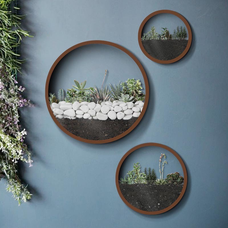 크리에이티브 벽걸이 꽃병, 메탈 아이언 아트, 모던 인 - Sustainable Living Eco Friendly 리뷰 및 가격