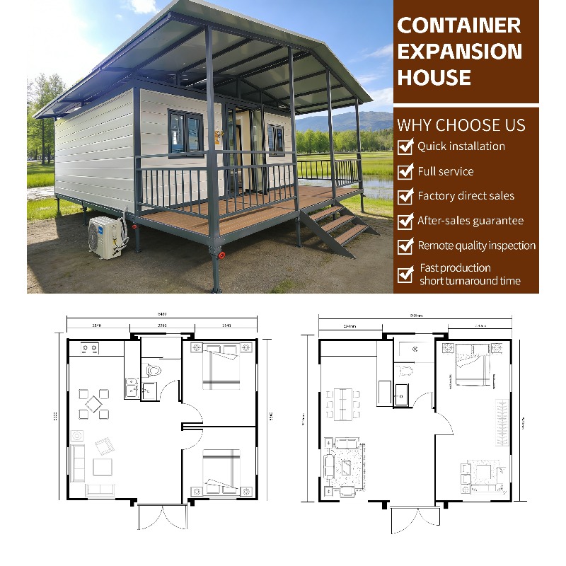 맞춤형 지속 가능한 네덜란드 디자인 확장형 컨테이너 하 - Sustainable Living Homes 리뷰 및 가격
