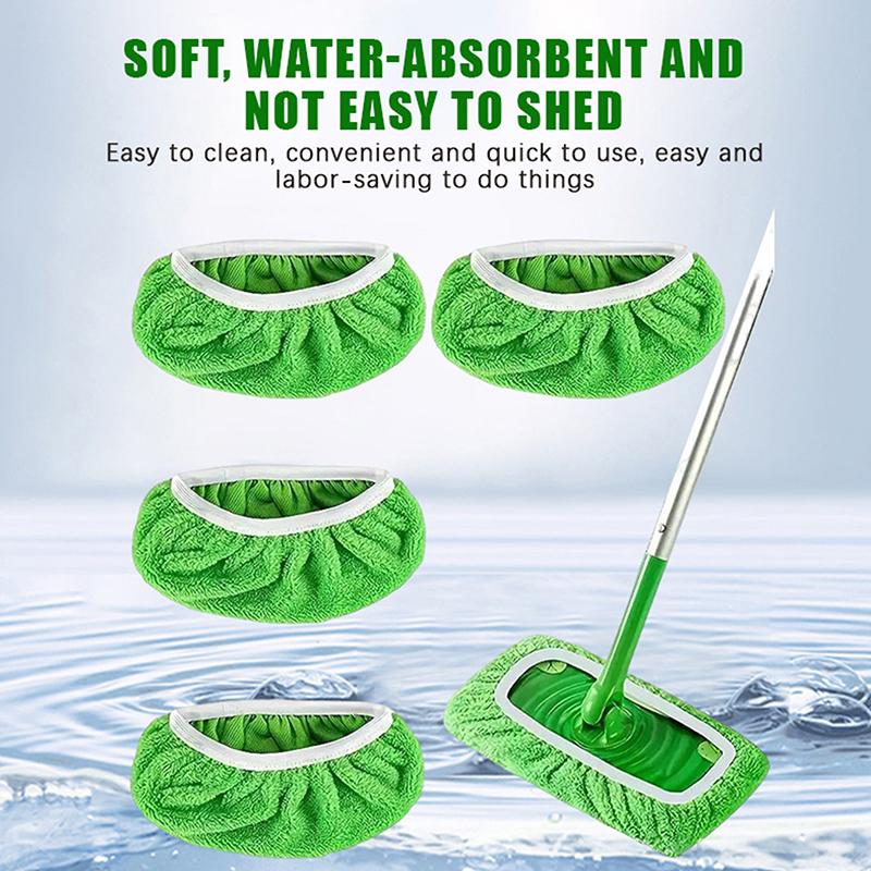 2PCS 마이크로 화이버 걸레 교체 패드 높은 물 흡수 - Cloth Pad Reusable 리뷰 및 가격