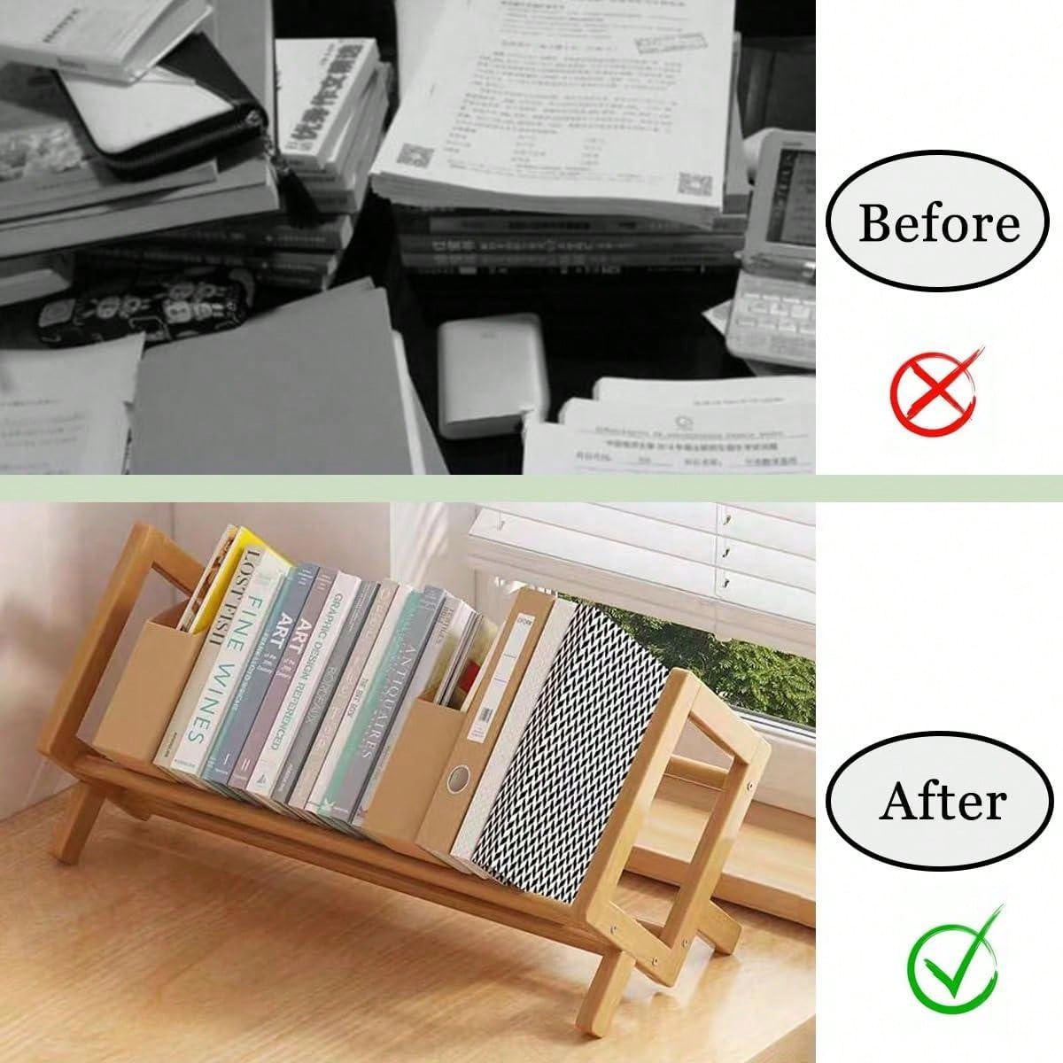 데스크탑 책장 홈 거실 작은 장식 대나무 장식 선반 책 - Sustainable Living Eco Friendly 리뷰 및 가격