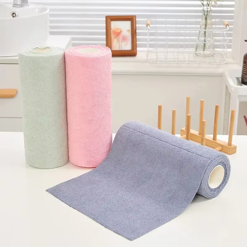 20개/롤 마이크로파이버 티어타월 롤 두꺼운 건식 및  - Cloth Pad Reusable 리뷰 및 가격