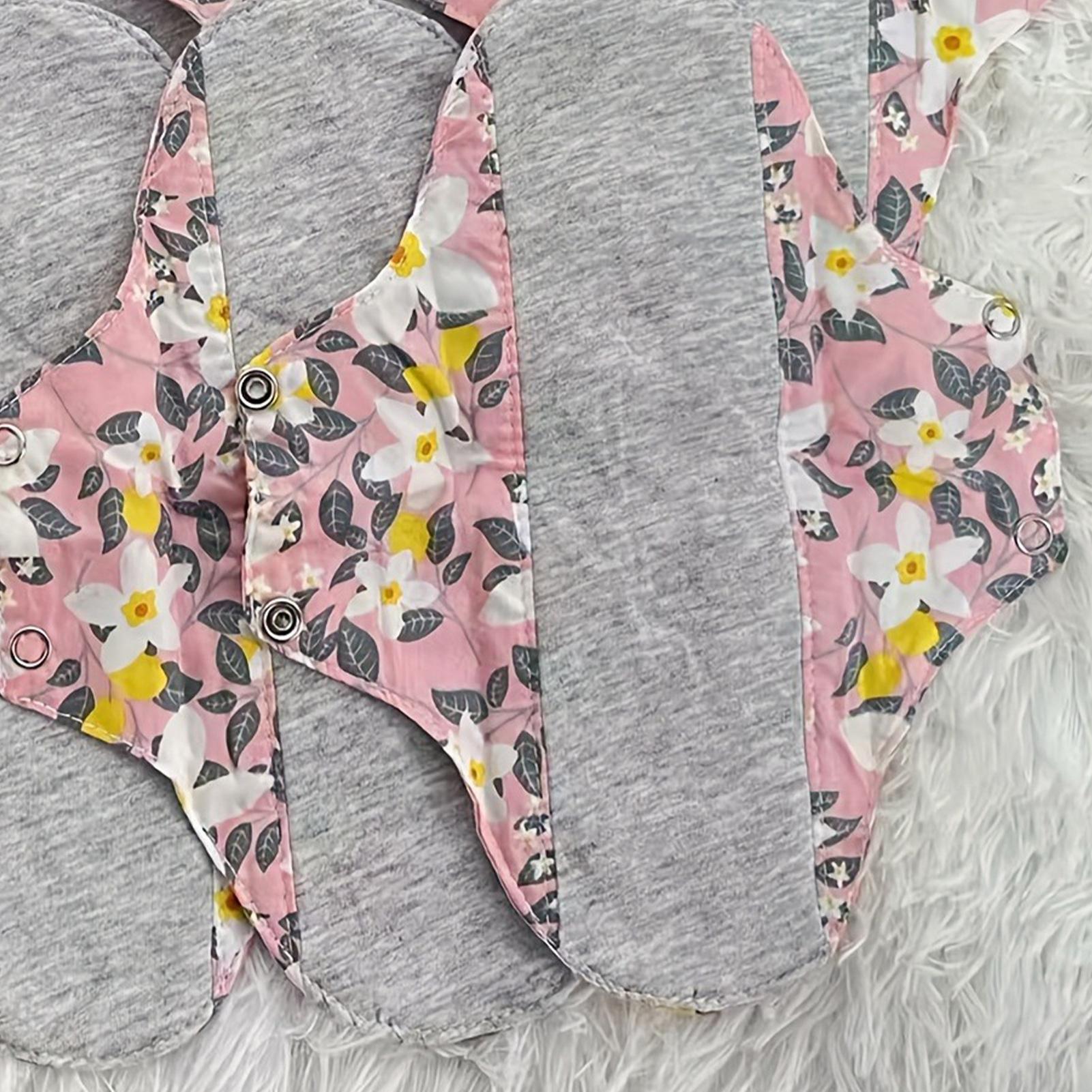 재사용 가능한 생리대 4개, 새지 않는 생리대, 워셔블 - Cloth Pad Reusable 리뷰 및 가격